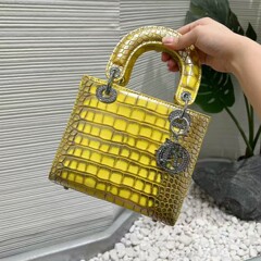 戴妃新款洋气时尚女士手提包百搭戴妃包网红高级感单肩斜挎包精致