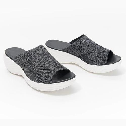 Cross-border Plus Size Slippers Summer Outdoor Flat Bottom  New Style Casual Beach Women's Sandals