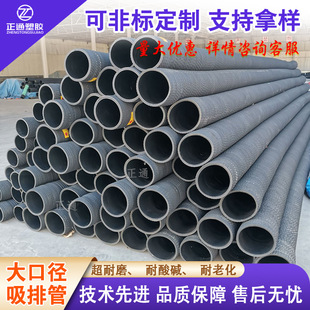 Rubber Steel Wire Pipe, Flange Sand Pumping Pipe, Wear-Resistant Steel Wire Skeleton Pipe, Suction and Drainage Water Pipe, Coal Mine High-Pressure Pipe