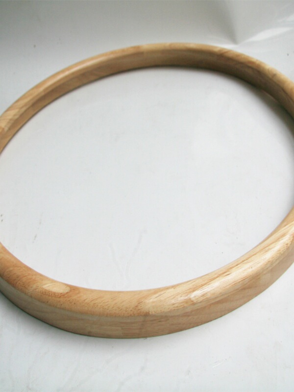 Solid Wood Round Picture Frame New Chinese Style Natural Texture Cross Stitch Round Frame Photo Frame Chinese Painting Frame Round Outer Frame Free Shipping