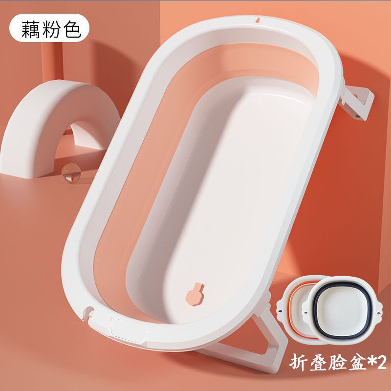 Baño para bebés, plegable, grueso, grande, baño para bebés, baño para el hogar para niños, baño para niños recién nacidos
