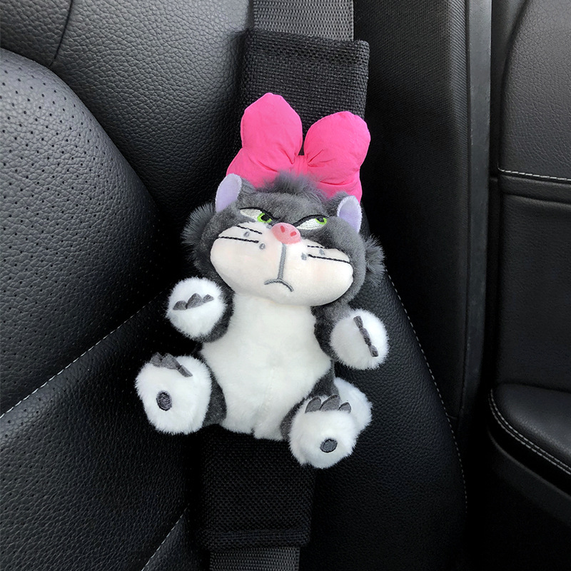 Automóvil control central limpiaparabrisas de mano pantalla de decoración muñeca adornos lindos muñecas de peluche juguetes accesorios para automóviles mujeres