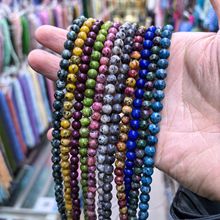 6mm��ʯ����ʯ��ɫ��Ȼʯ���Ʒdiy���b�o���Ʒ�������ɢ����