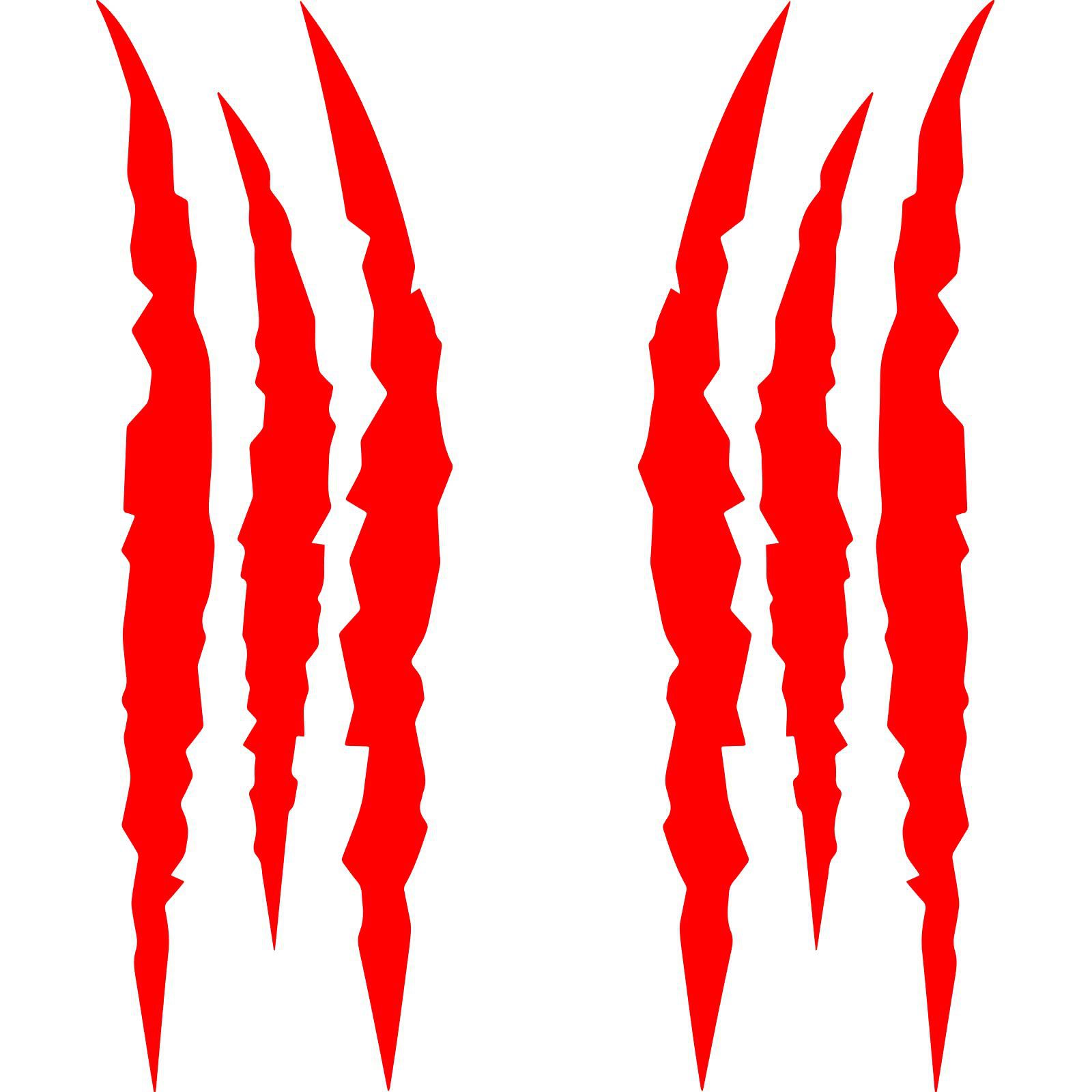 Car ghost claw car sticker headlight decoration claw hood sticker eyebrow sticker_voghion.com