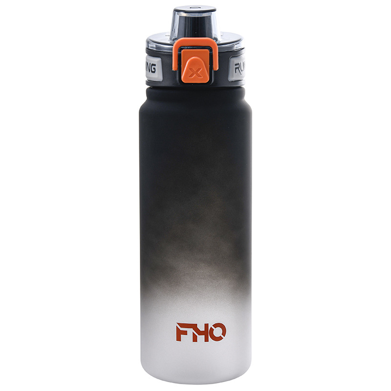 运动水杯男女学生大容量便携防摔塑料健身水壶耐高温高颜值吸管杯