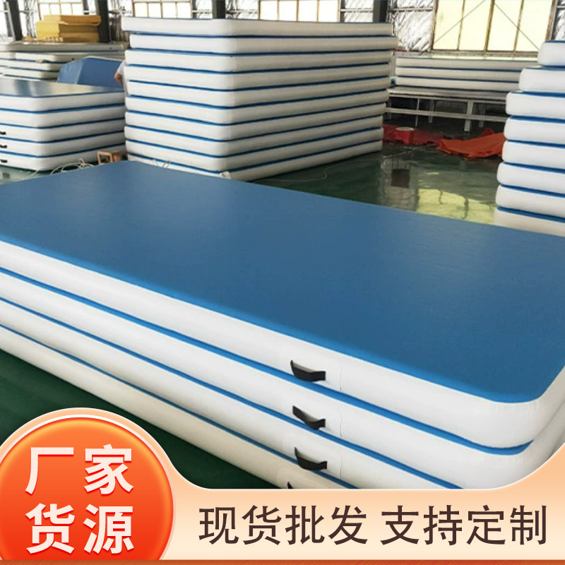 Wholesale Inflatable Gymnastics Mat Dance Drawing Air Mat Parkour Flip Mat Yoga Gymnastics Martial Arts Protection Mat