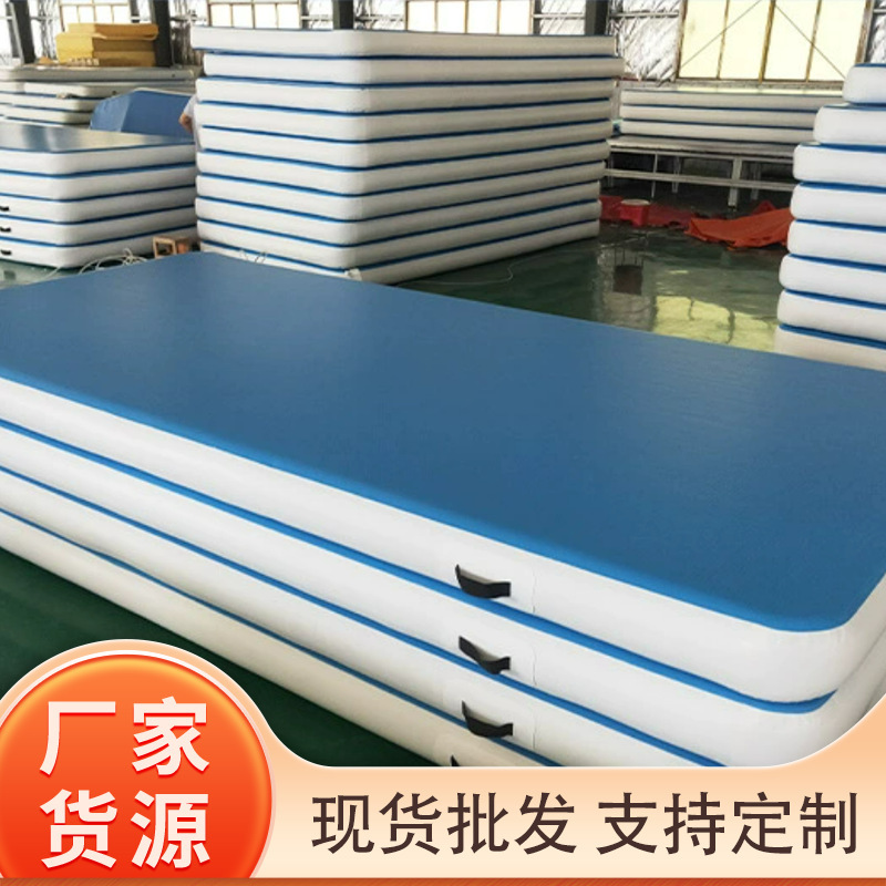 Wholesale Inflatable Gymnastics Mat Dance Drawing Air Mat Parkour Flip Mat Yoga Gymnastics Martial Arts Protection Mat