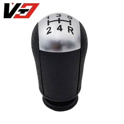 Cross-Border Hot-Selling Suitable for 05-08 Old Fox Car Shift Handle Ball Gear Lever Handle Ball Accessories (Cab and accessories) - silver-5-speed