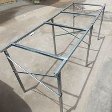 地摊货架折叠H型摆摊折叠桌夜市摆摊架用的架子摊位架加厚万百