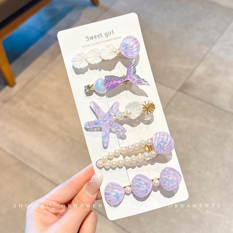 Estrellas de dopamina de verano costera coreana nicho de diseño universal lindos tocadillos broches al por mayor