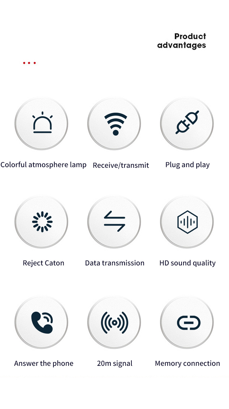 Car Wireless Bluetooth Transmitter Receiver Amplifier Plug-In Card Speaker Conversion Bluetooth Function Fm Frequency Universal Device