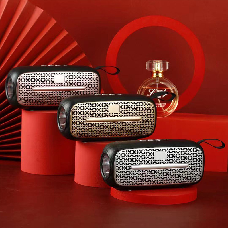 Travel handheld wireless speakers solar-powered