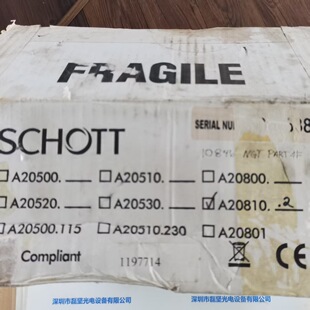 SCHOTTФ��   DCRIII  DDL  A20810.2    ��Դ�C