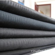 现货供应 TC133*72涤棉布 黑色鱼骨纹 口袋布 腰里布涤棉人字面料