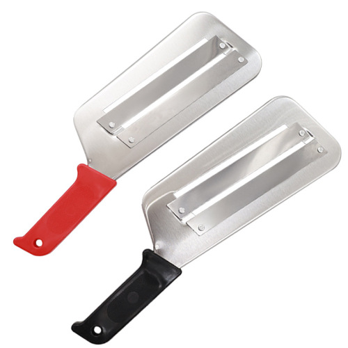 Stainless steel double-layer slicing knife potato slicing knife household pineapple knife paring knife wholesale fruit and vegetable slicing knife