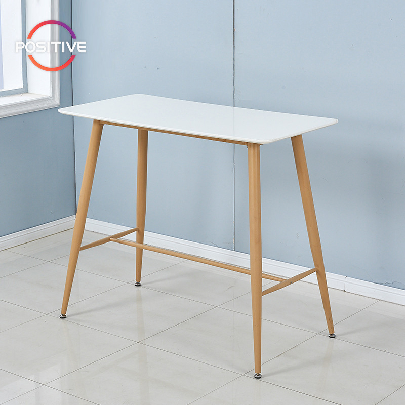 Nordic Eames Bar Table Modern Simple High Square Table Home Small Bar Table Balcony Table Negotiation Dining Table