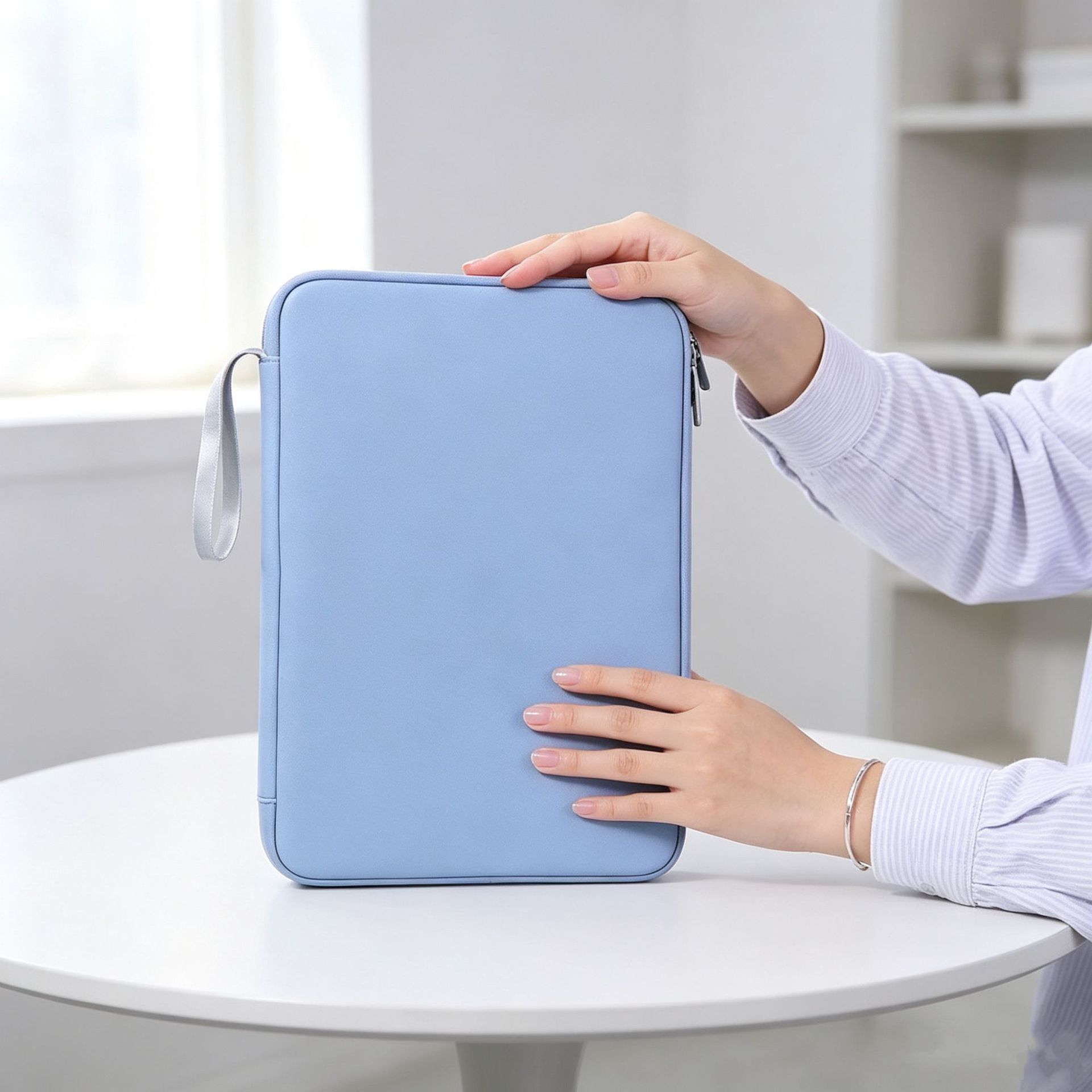 Specialized clutch bag for business trips and travel, new tablet/iPad inner sleeve bag, lightweight universal tablet bag