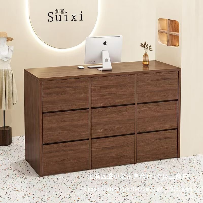 Sj Retro Clothing Store Cashier Counter Small Beauty Salon Women's Clothing Bar Counter Front Desk Reception Counter Modern Minimalist Sj Retro Clothing Store Cashier Counter Small Beauty Salon Women's Clothing Bar Counter Front Desk Reception Counter Modern Minimalist