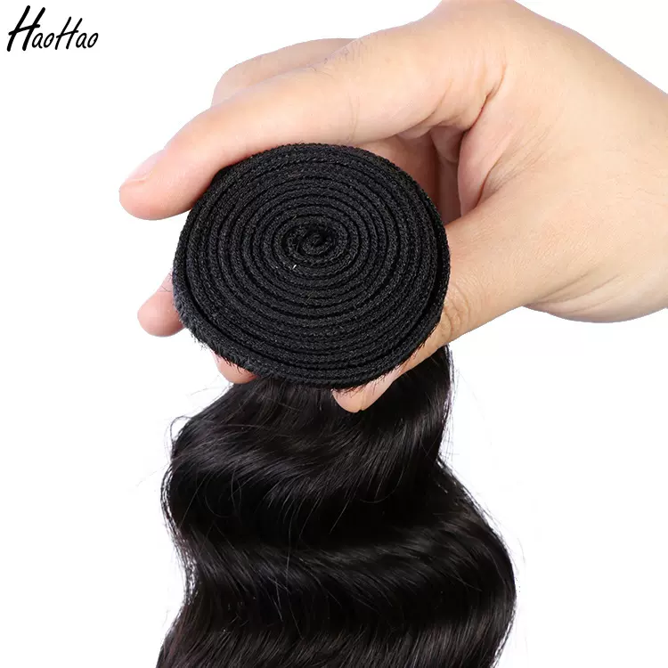 假发工厂直营human hair deep wave  waft 厂家直营真人发发帘
