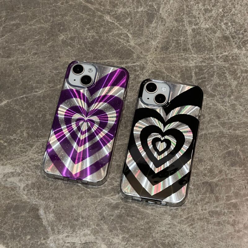 Aurora Smoke Pattern Loving Love iPhone15 for Apple 12 13/14Pro Max Drop-resistant Phone Case 11 Aurora Smoke Pattern Loving Love iPhone15 for Apple 12 13/14Pro Max Drop-resistant Phone Case 11