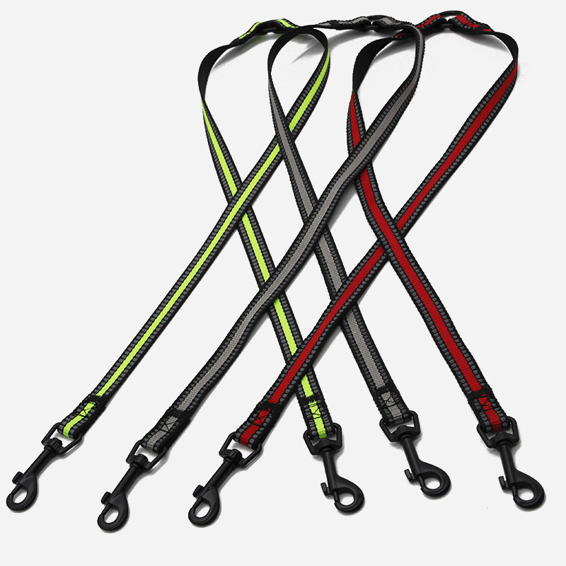 Amazon pet cordón elástico pet belt retráctil reflectante cinturón de perros para automóviles de luz nocturna cinturón de seguridad de automóviles para perros