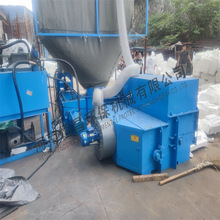 回收废旧eos泡沫冷压机塑料压块机400型聚氨酯泡沫粉碎压块一体机