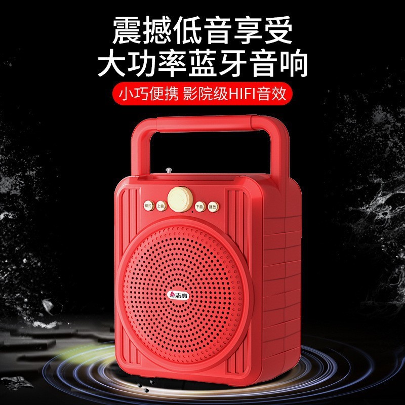 志高ブルートゥースのスピーカーは屋外で携帯型の広場のダンスの音響を持っています。|undefined
