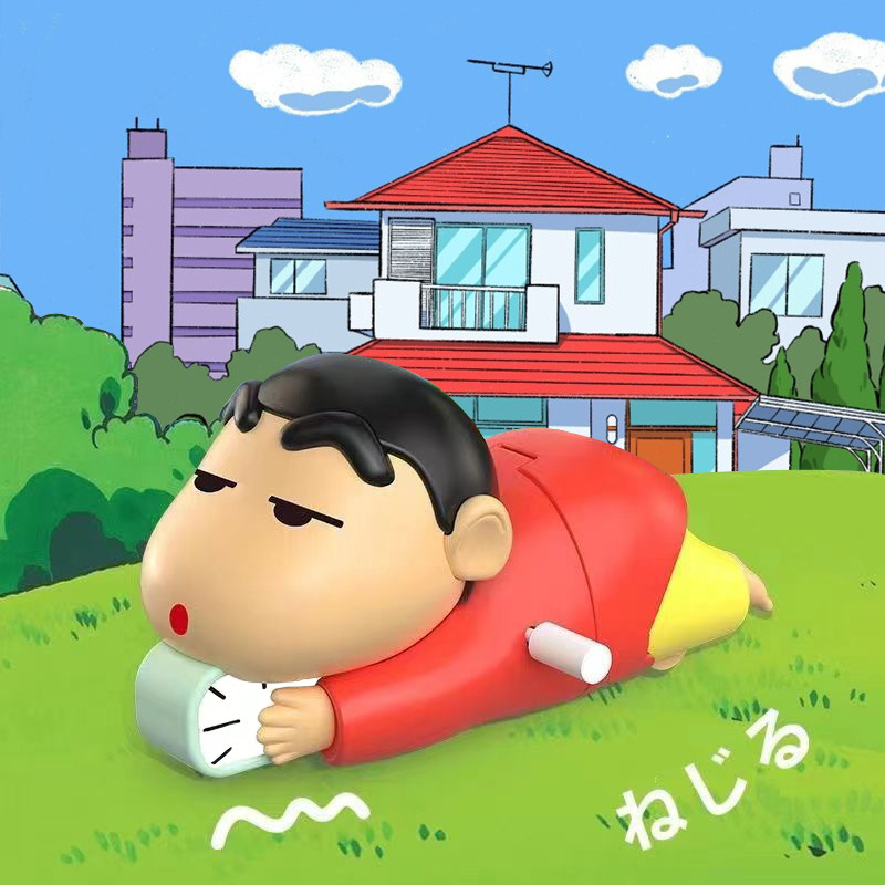 クレヨンしんちゃん 赤ちゃんのハイハイガイドおもちゃ ダイナミックな新しい生活 赤ちゃんが頭を持ち上げることを学ぶ 人形飾り ブラインドボックス|undefined