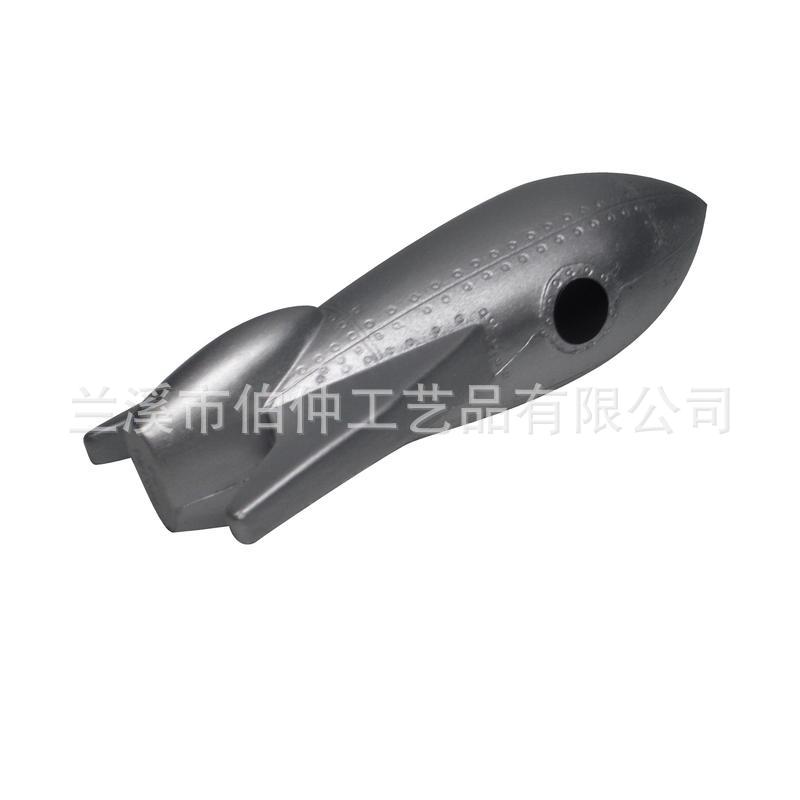 跨境商品火箭飞行器PU压力球儿童活动礼品加印logo厂家批发境外