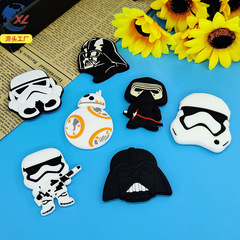 Star Wars Cartoon Fridge Magnet Decal 3D Stereo Soft Gel Magnetic Magnetic Sticker Personal Creative Small Gift