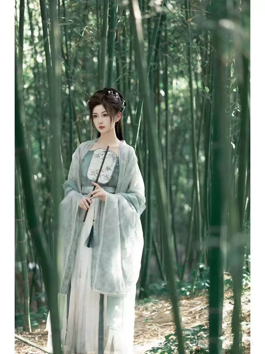 Песня ханьская одежда женская холодная древняя куртка 2024 новая весенняя талия юбка для взрослых