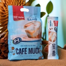 批发越南西贡海盐Mrwin咖啡三合一原装速溶进口咖啡