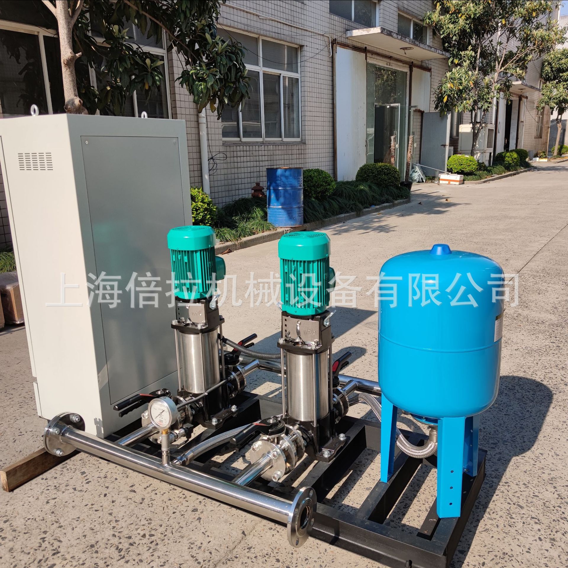 威乐不锈钢生活水箱Helix V602生活中区给水加压装置0.55KW