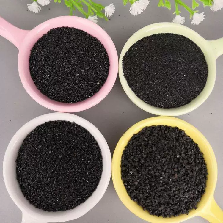 抛光喷砂 亮黑砂 黑棕色砂轮砂纸砂布切割片除锈用金刚砂 黑金沙