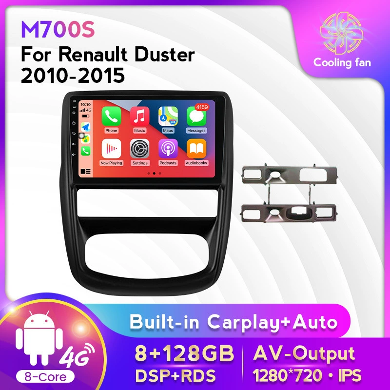 Applicable Renault Renault Duster 10-15 vehicle multimedia carplay Bluetooth rear visual navigation screen