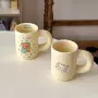 少女小众礼盒装陶瓷水杯