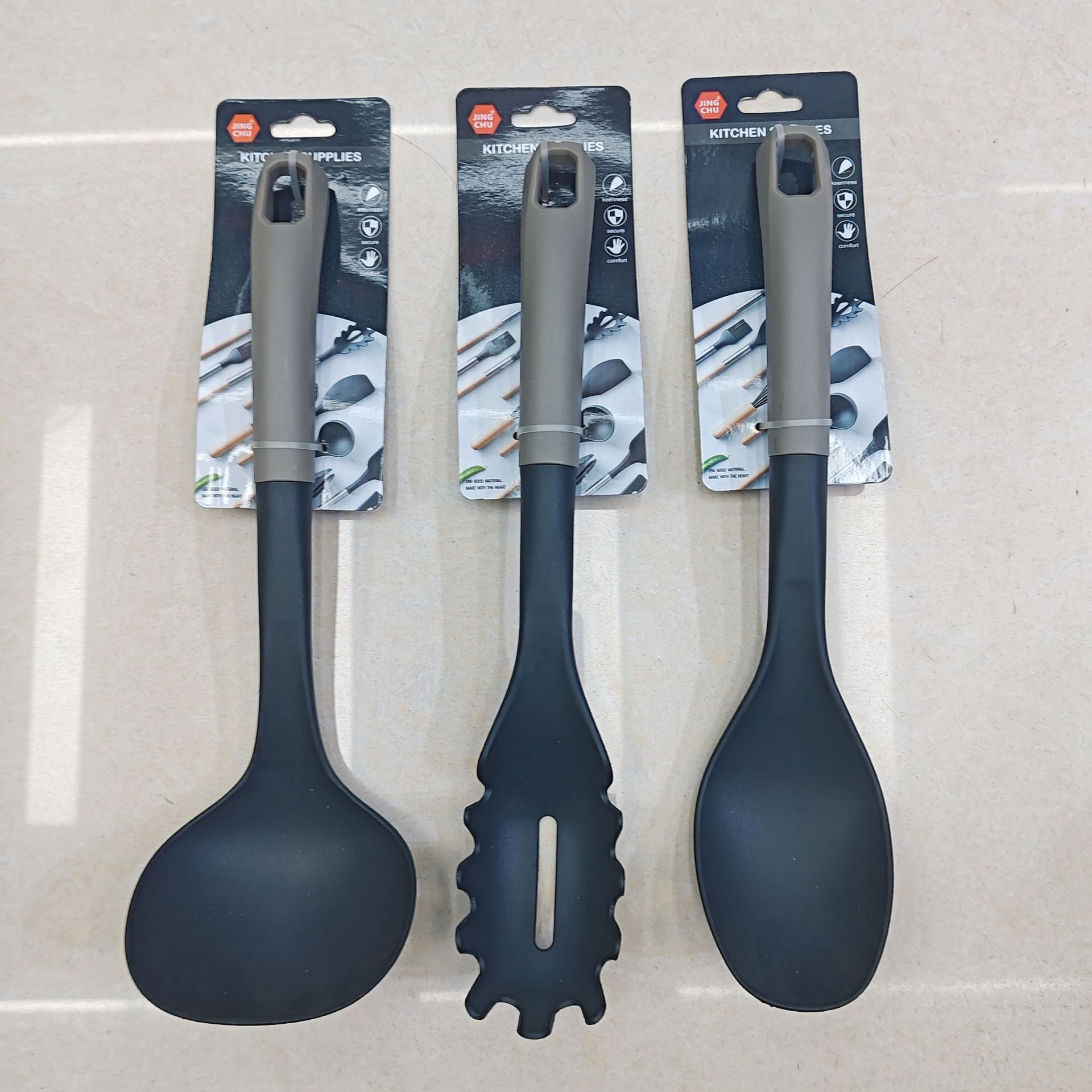 Kit de cocina de nylon casero de cocina de cocina de nylon pala de espagueti pescar