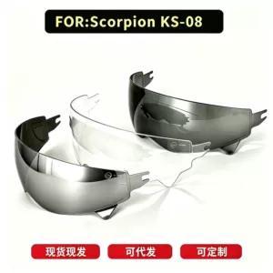 Motorcycle helmet lens for KS08 model retro helmet inner lens UV protection helmet accessories