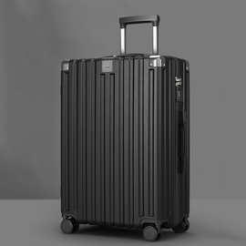 跨境分销时尚行李箱学生旅行箱大容量拉杆箱结实耐用24寸行李箱
