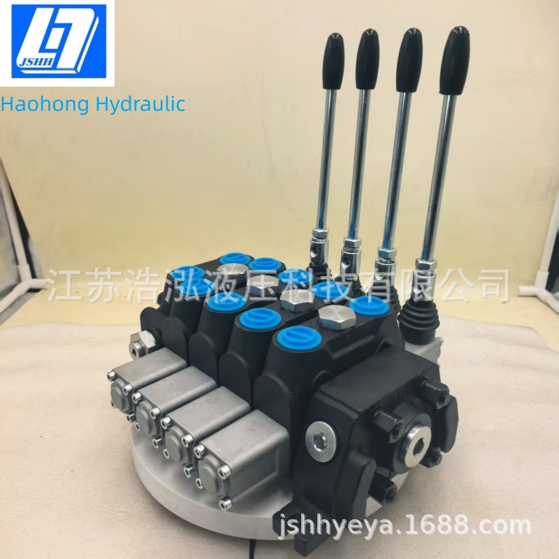 DCV100 6 Spool 100L/min Hydraulic Sectional Manual Valve