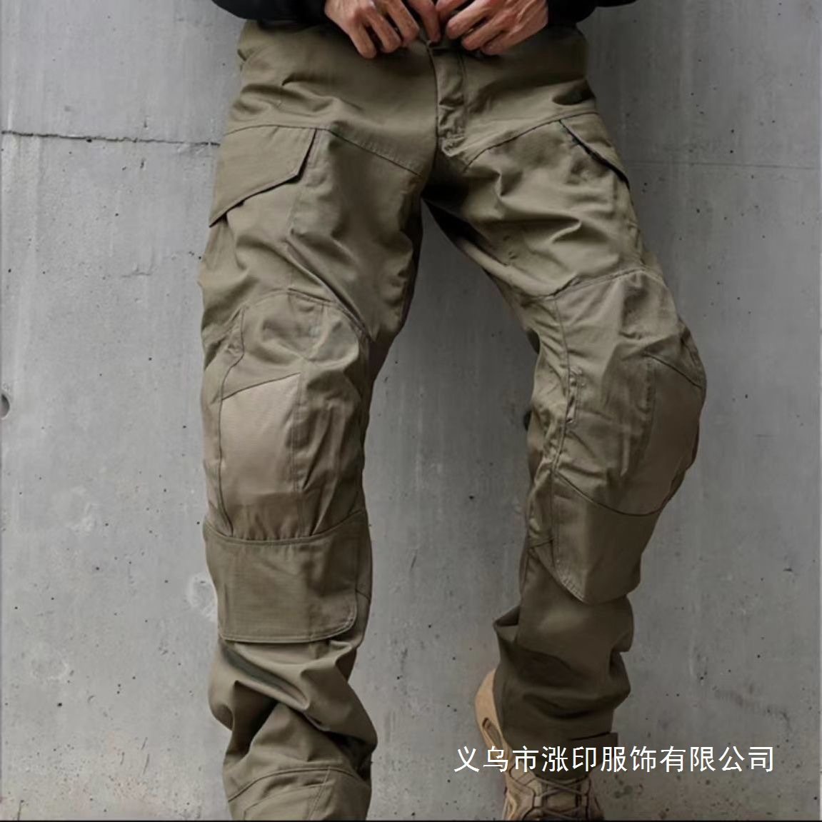 Outdoor Tactical Pants Men's Loose Wear-Resistant Training Pants Windproof Waterproof Multi-Pocket Cargo Pants Men's Wholesale