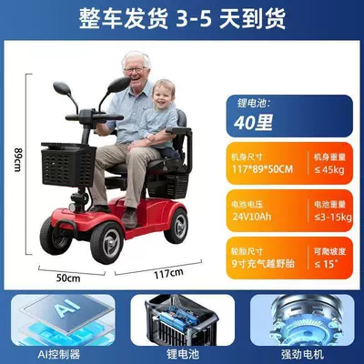 for Disabled People, Small Electric Mobility: Qatlanan elektrik velosipedlər - export-modelpneumatic-tire-lithium-battery-10atwo-person40-miles