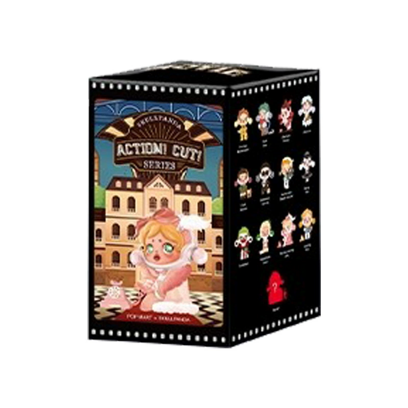 Коллекционная слепая коробка (POPMART) SKULLPANDA Action Series, мини-фигурки, 12+1 вариантов