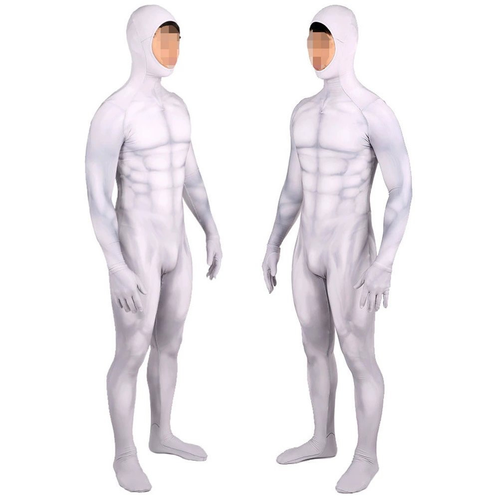 White sports base uniform, tight, cosplay