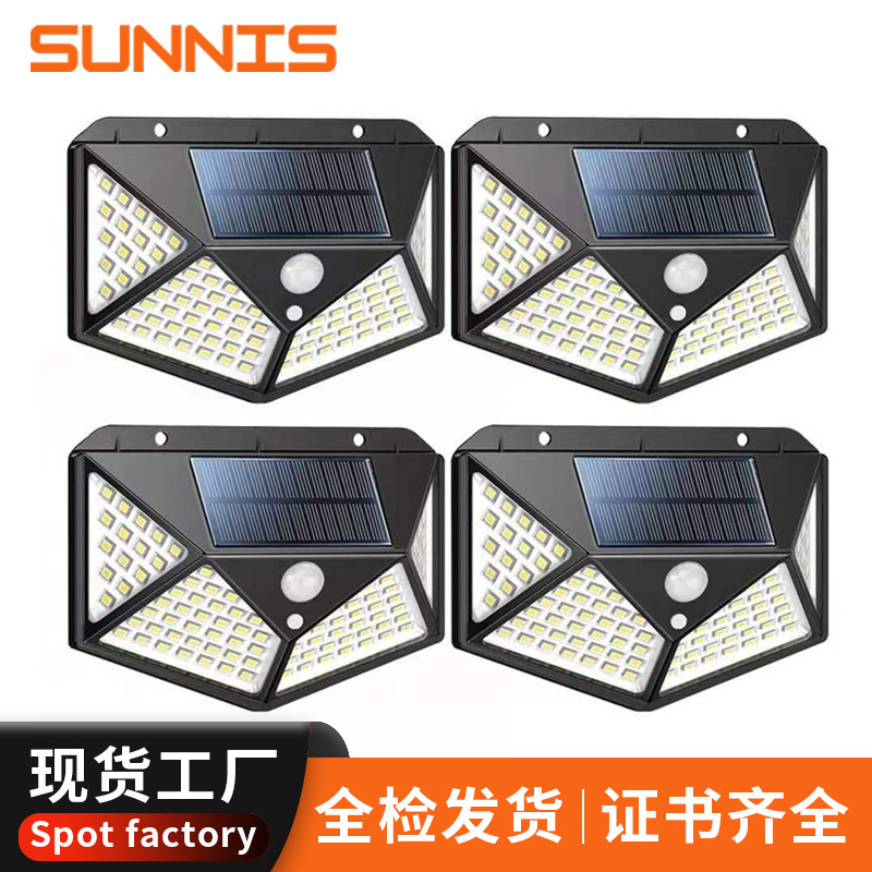 Lámpara de pared solar iluminación al aire libre Cableado-libre LED pared creativa lámpara de jardín impermeable Cuerpo Humano inducción lámpara de calle