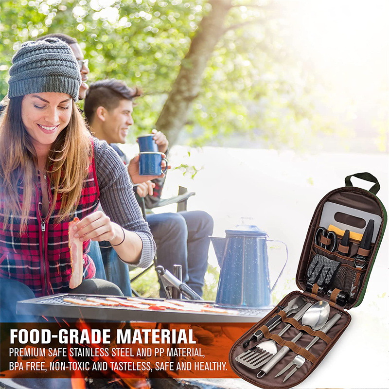 Cookware portable storage bag outdoor camping kitchenware portable bag tableware picnic supplies camping tool storage bag