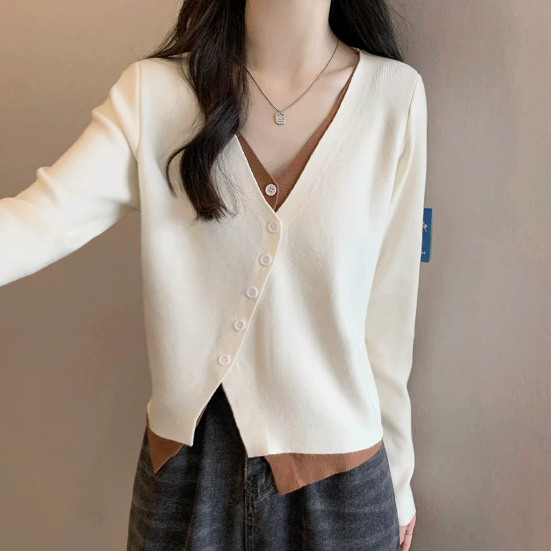 Осенний модный кардиган, рубашка, плюс размер, oversize
