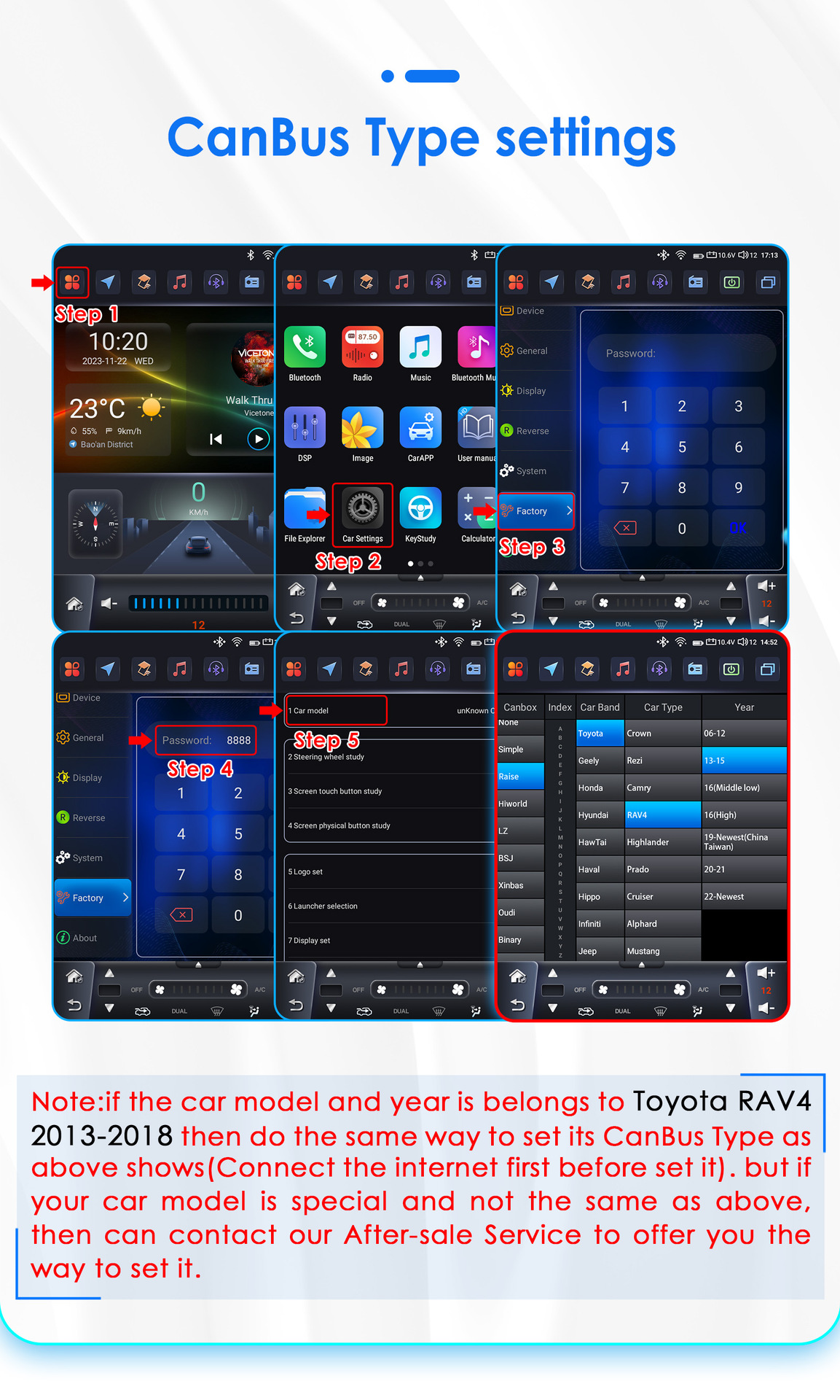 Suitable for 13-18 Toyota Rav4 car radio multimedia player car GPS vertical screen navigator