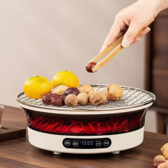囲炉煮茶電気陶炉茶室家庭用電気茶炉無煙煮茶器煮茶炉多機能オーブン