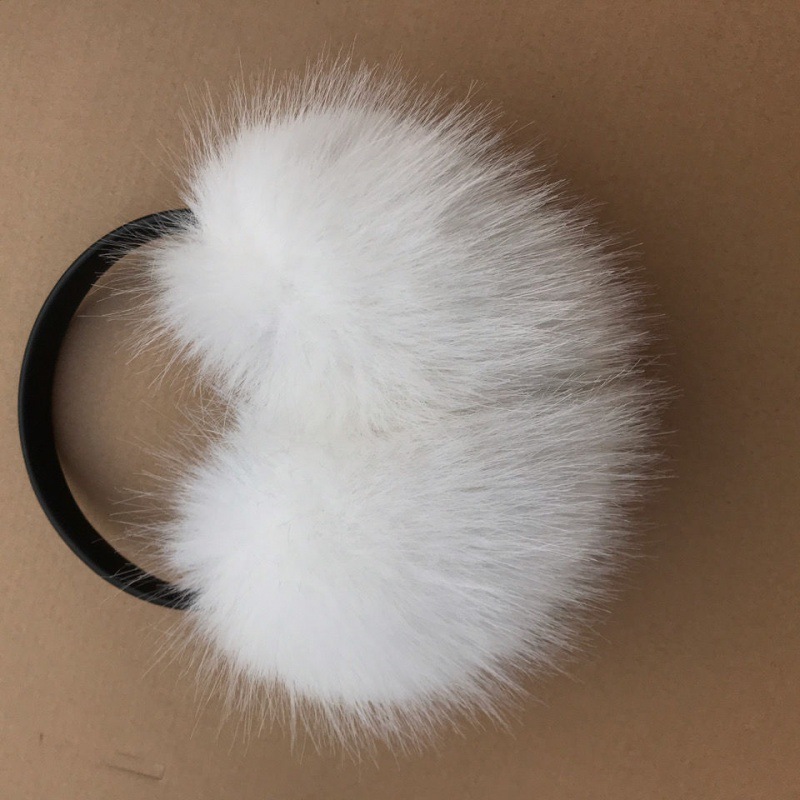 Super large Fox Maomao Earmuff Ear package Ears keep warm fashion winter girl student Earmuff